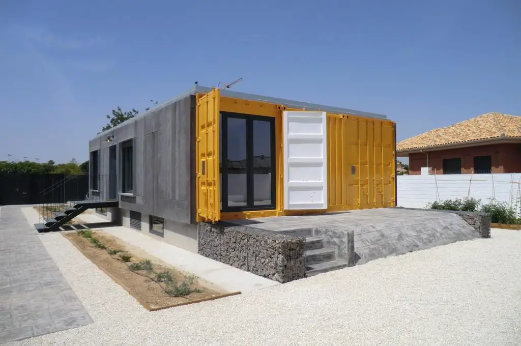 Reused Sea Container House In Mutxamel Spain