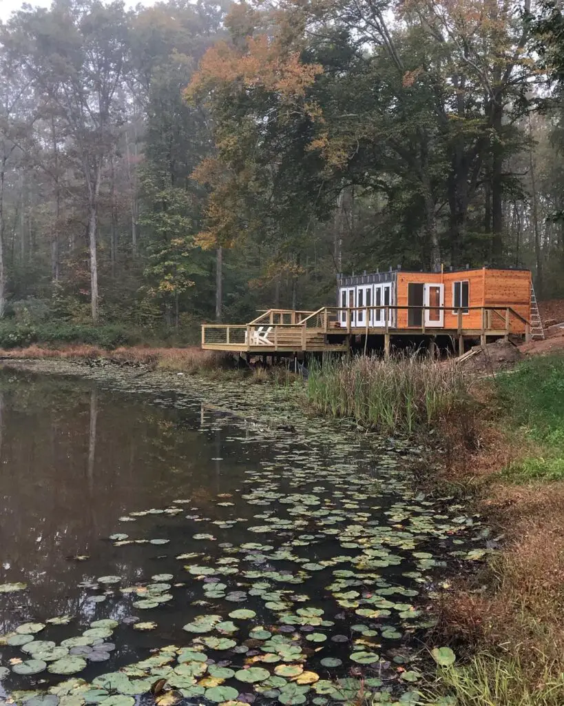 Amazing Shipping Container Transformation By The Lake Living In A