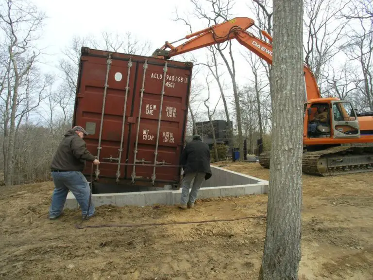 See The Two Story Shipping Container House With A Basement In The