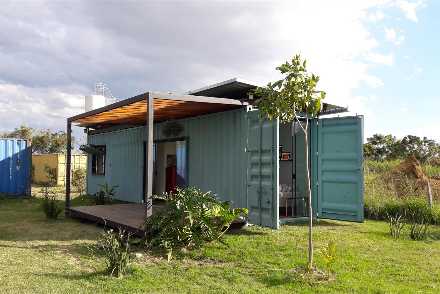 Lorraine Container House - Brazil - Living In A Container