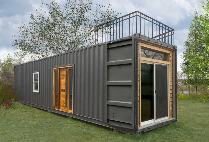 Boat Builder's Incredible 20ft Shipping Container Home 