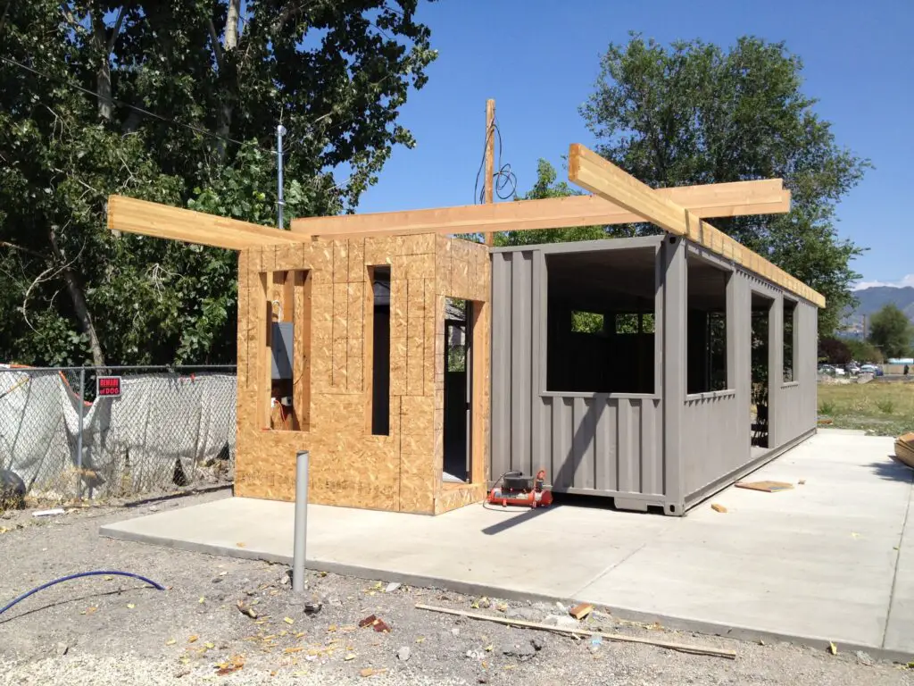 Sarah House, an Affordable Green Container Home - USA