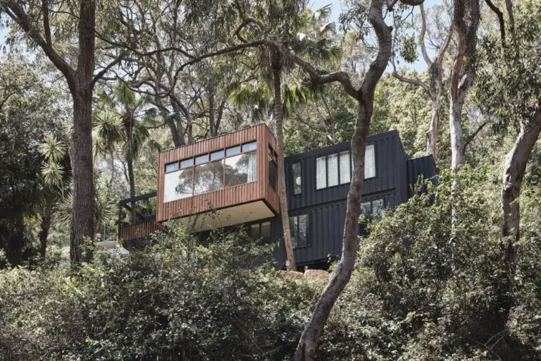 This Luxury Container House in the Forest is Truly Magnificent - Australia