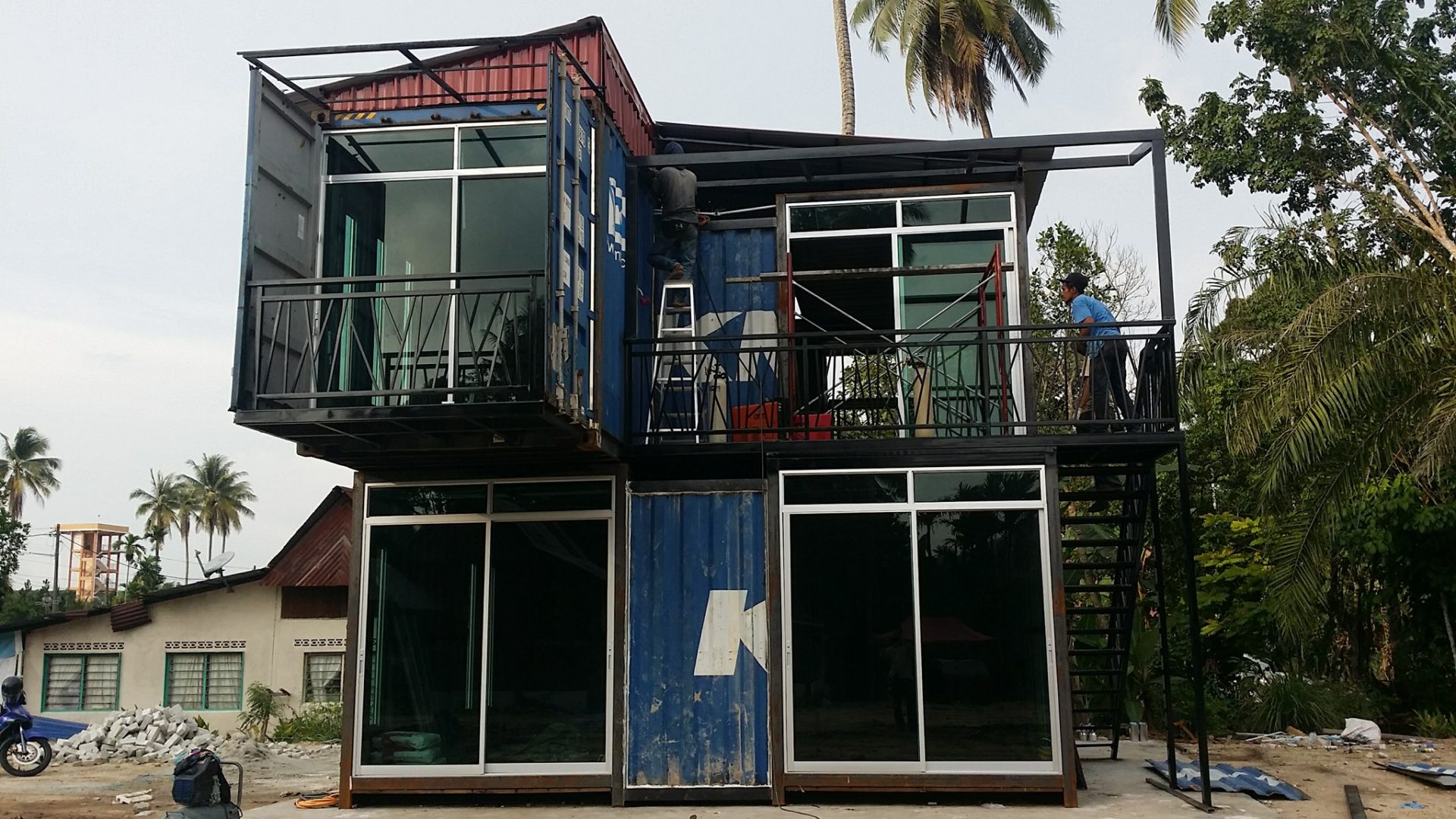 Penang Container House from Malaysia