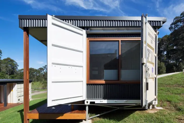 Conversion of four Salvaged Shipping Containers into a Stylish ...