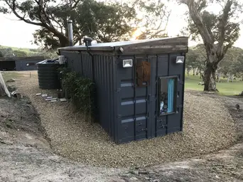 This Woman Designed Her Own Small House Made From 3 Shipping Containers