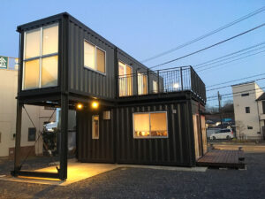 Japan's First Container House - Living in a Container