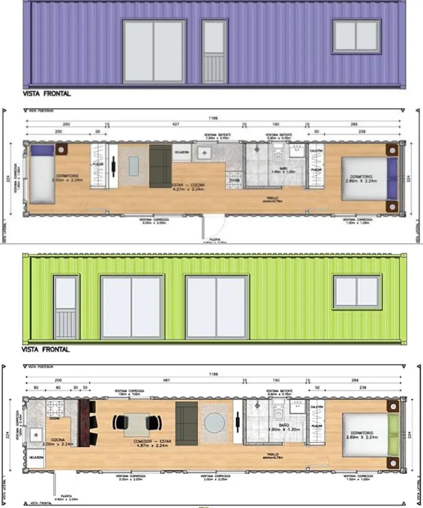 Shipping Container Homes Plans Layout