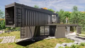 915 sqft 2-Storey Container House Design