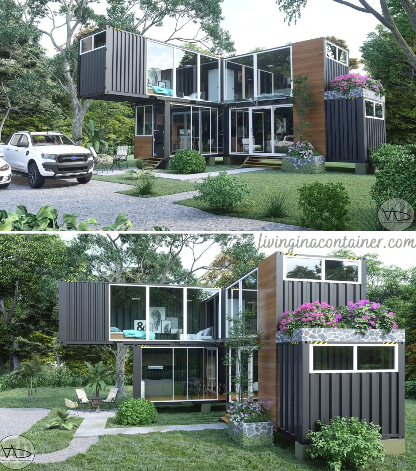 Claudie Dubreuil’s Shipping Container Home - Canada - Living in a Container