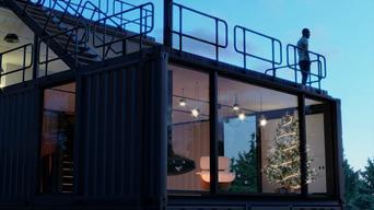 Marin Container House  Living in a Container