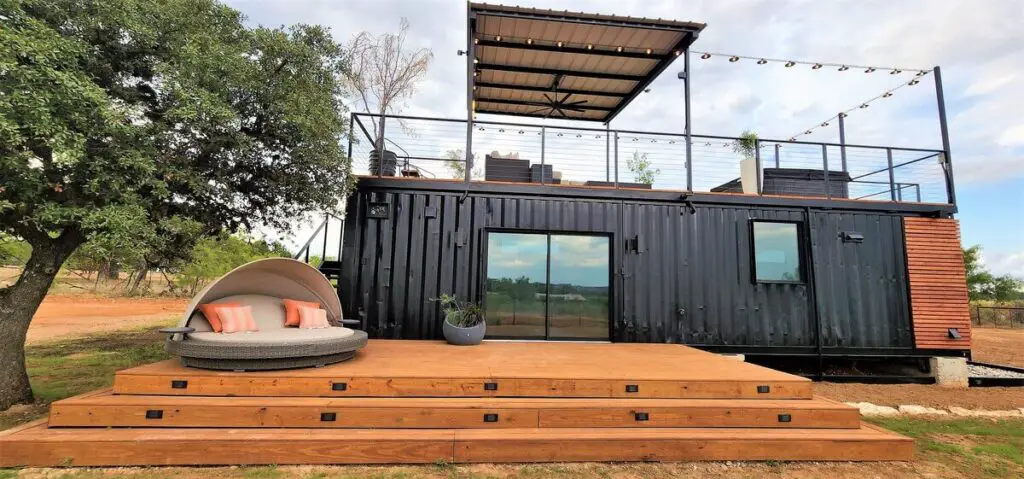 From 2 Shipping Containers To A Fully Functional Airbnb