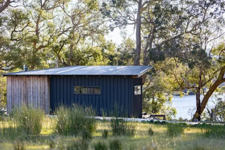 Shipping Container Home by the River