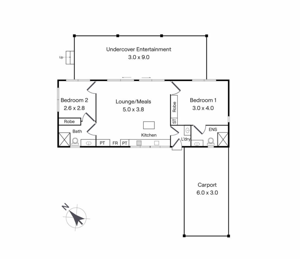 Inspiring Two-Bedroom Container House