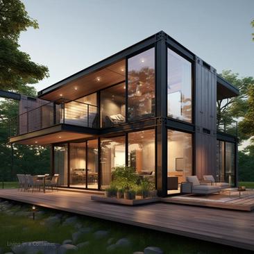 Mild Steel shipping contianer Luxury Container House