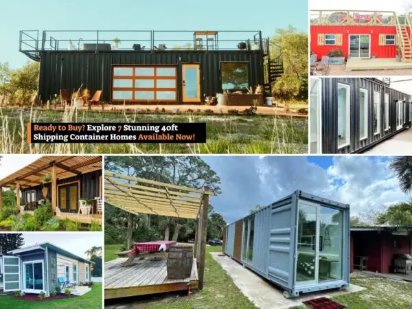 Ready to Buy? Explore 7 Stunning 40ft Shipping Container Homes ...