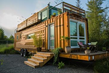 Marin Container House  Living in a Container