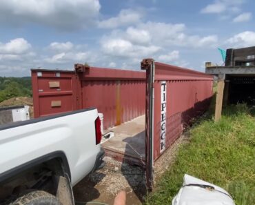 How to DIY a 40′ Shipping Container Pool